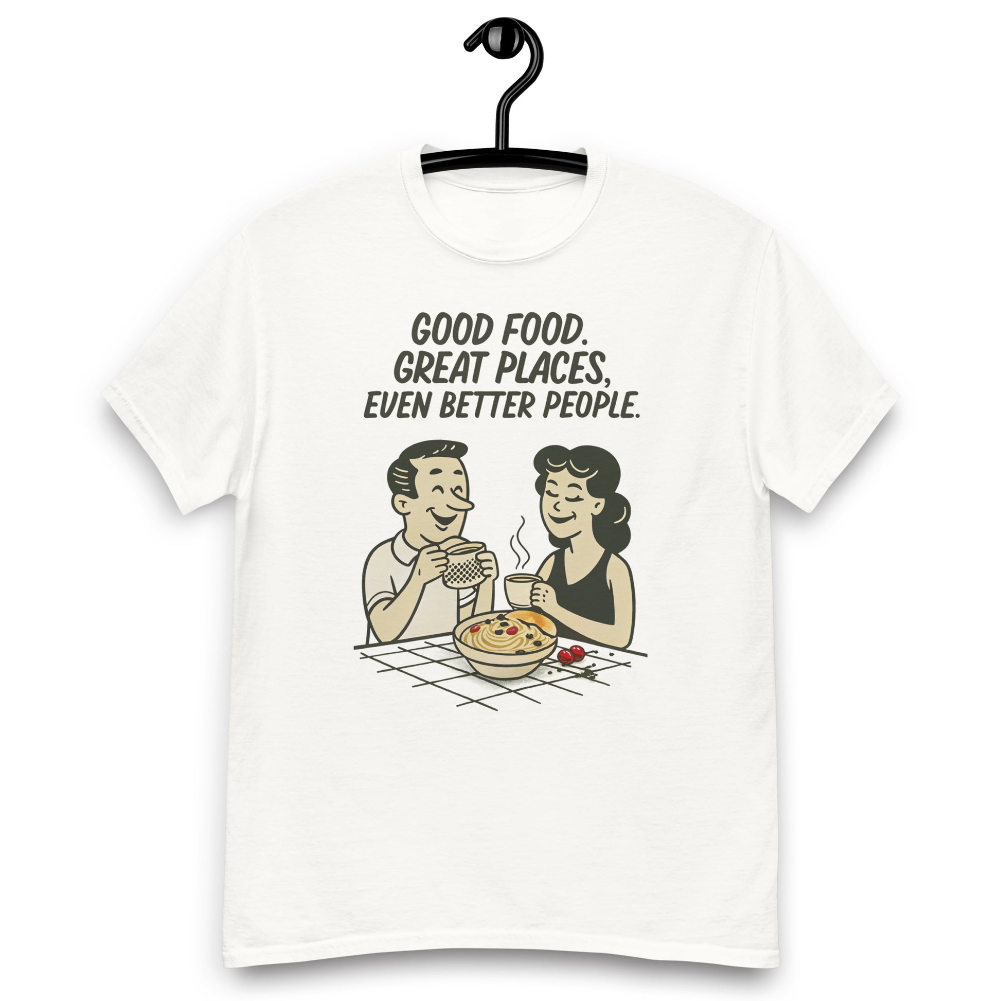 Good Food, Great Places - Unisex classic tee -RKM Inspiration - 77443906