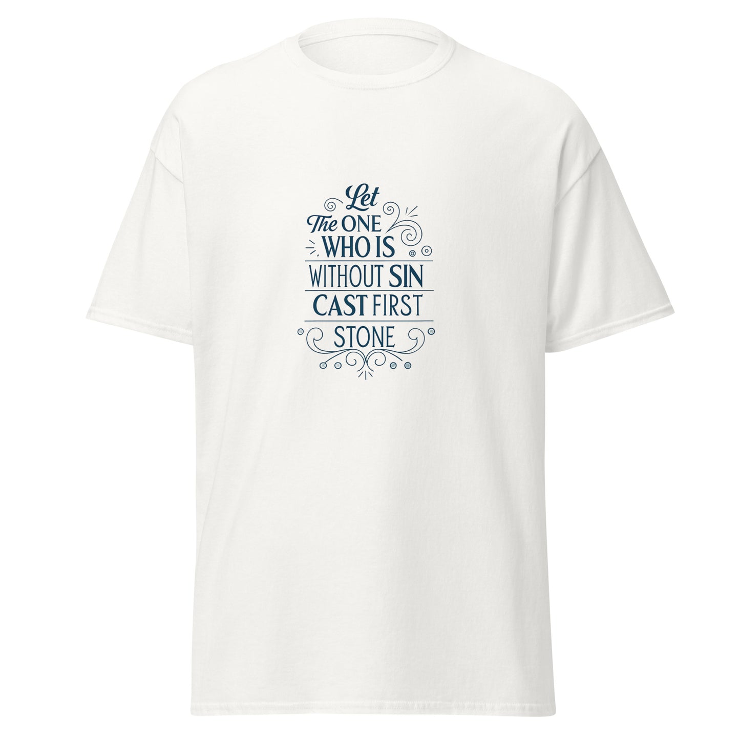 Christian Inspirational T-Shirt - Stone Casting -RKM Inspiration - 9026198