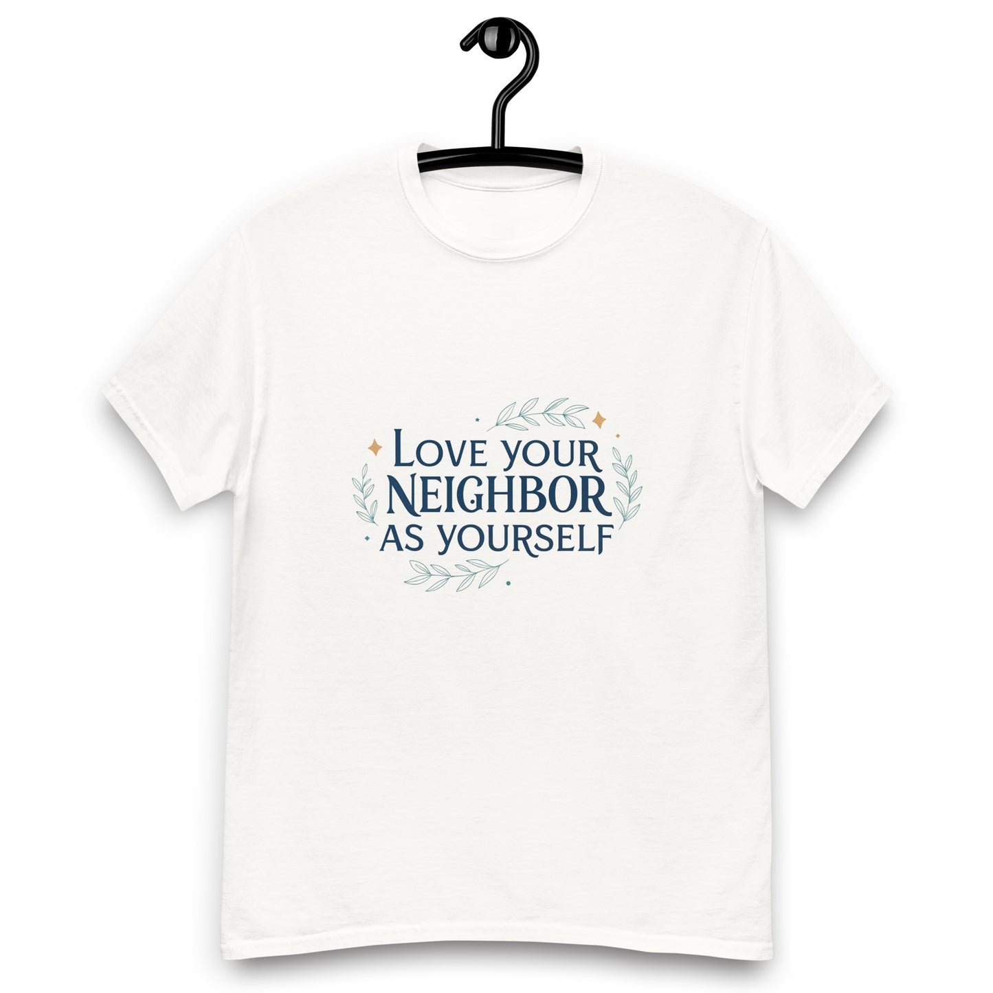 Christian Inspirational T-Shirt - Love Your Neighbor -RKM Inspiration - 55778676