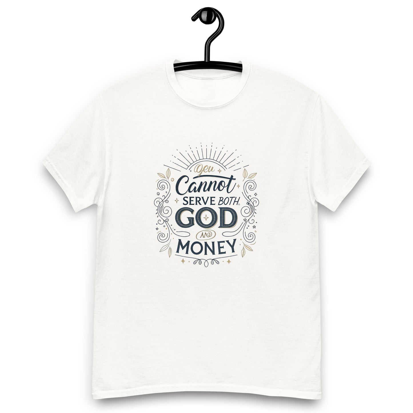 Christian Inspirational T-Shirt - God vs. Money -RKM Inspiration - 6145162