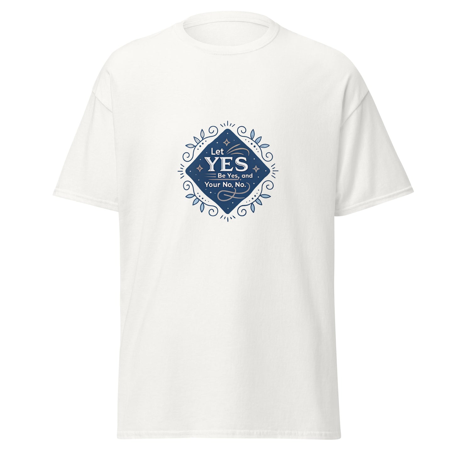 Christian Inspirational T-Shirt - Yes, No -RKM Inspiration - 2568399