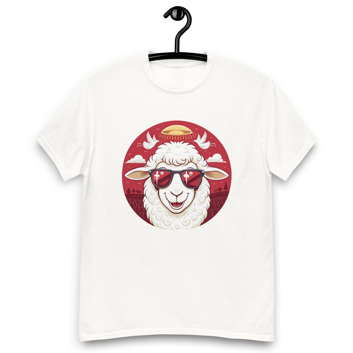 Christian Inspirational T-Shirt - Angelic Army Lamb -RKM Inspiration - 22682802