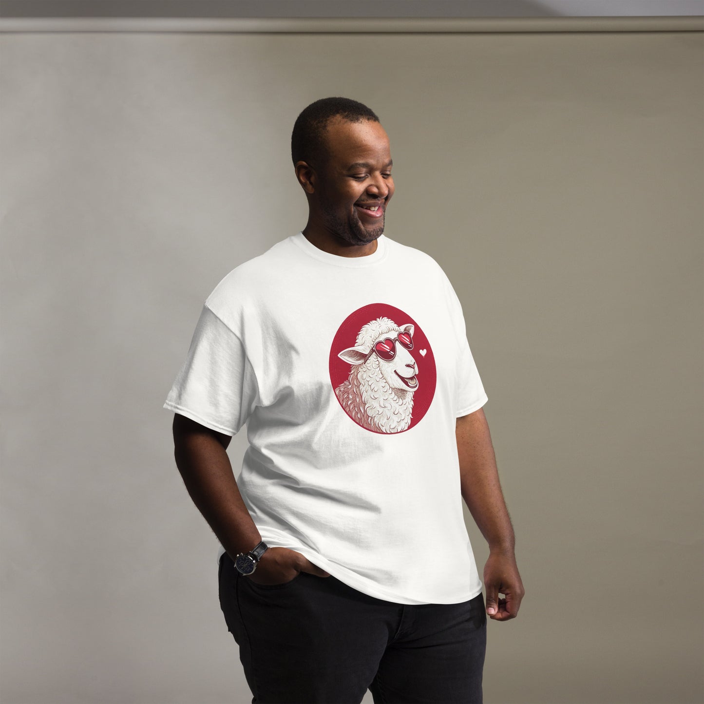 Christian Inspirational T-Shirt - Love Lamb -RKM Inspiration - 66421290