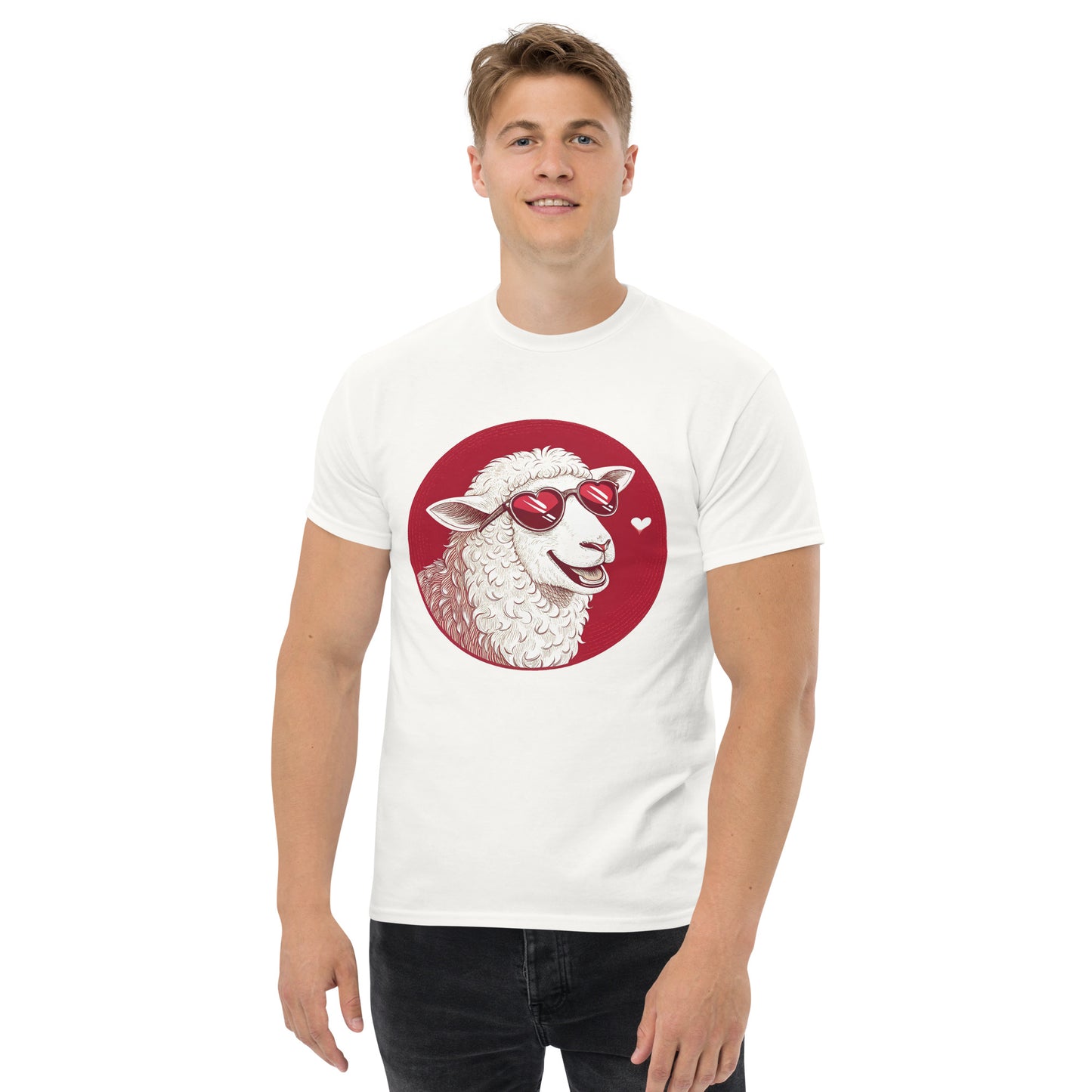 Christian Inspirational T-Shirt - Love Lamb -RKM Inspiration - 23176636