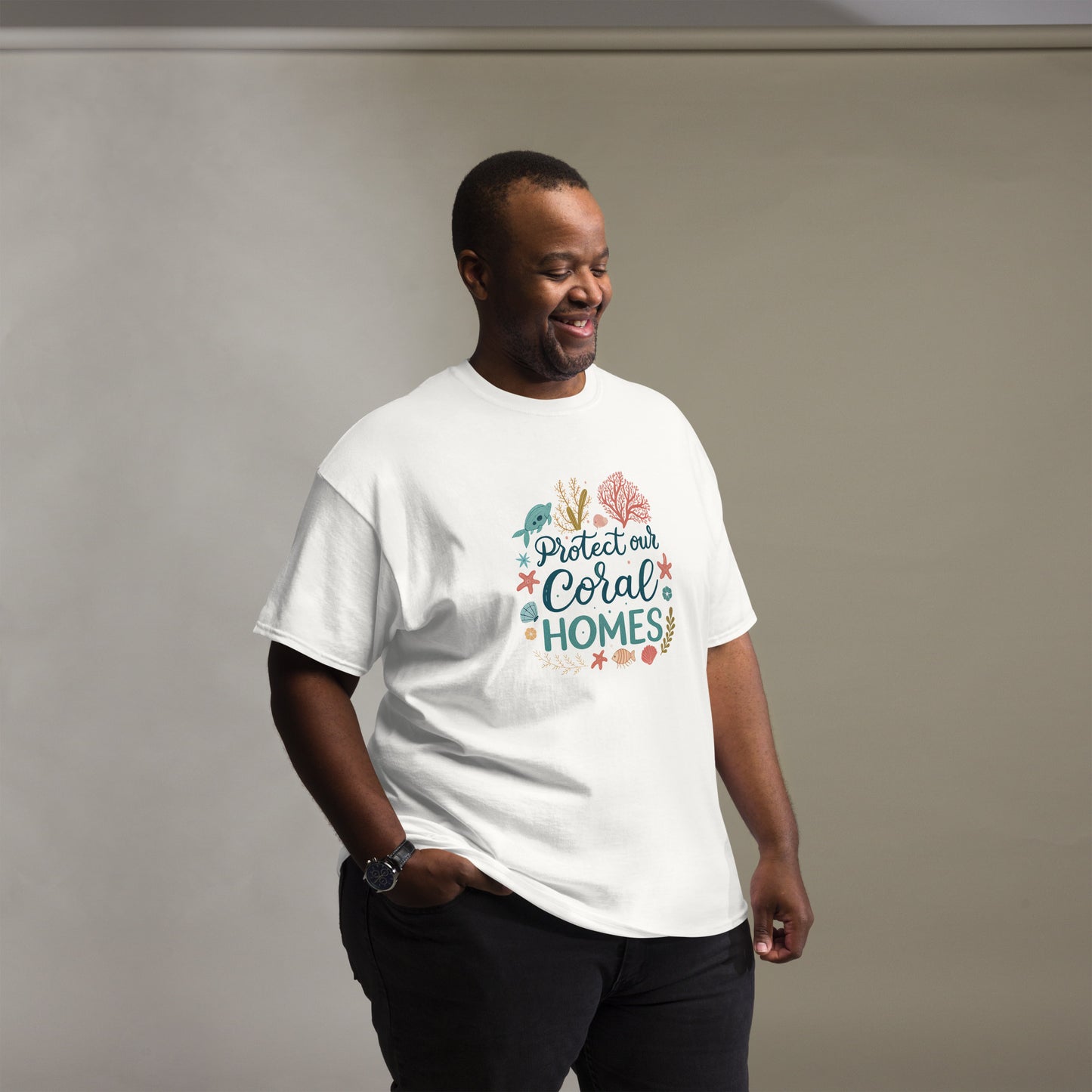 Eco-Friendly Unisex Cotton Tee -RKM Inspiration - 85034540