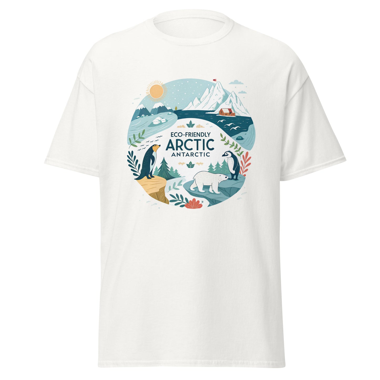 Protect the Arctic - Unisex classic tee with print -RKM Inspiration - 88452466