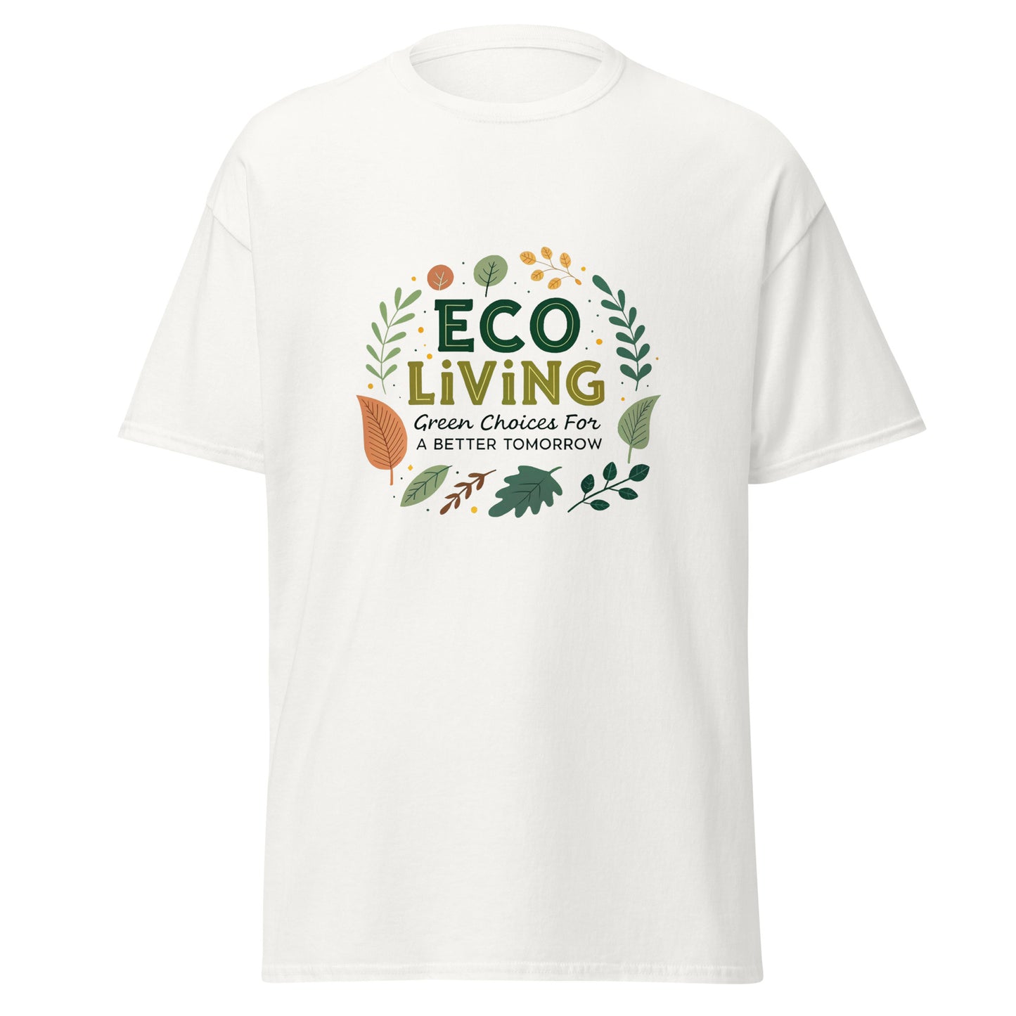 Eco Living - Unisex classic tee with print -RKM Inspiration - 91804897
