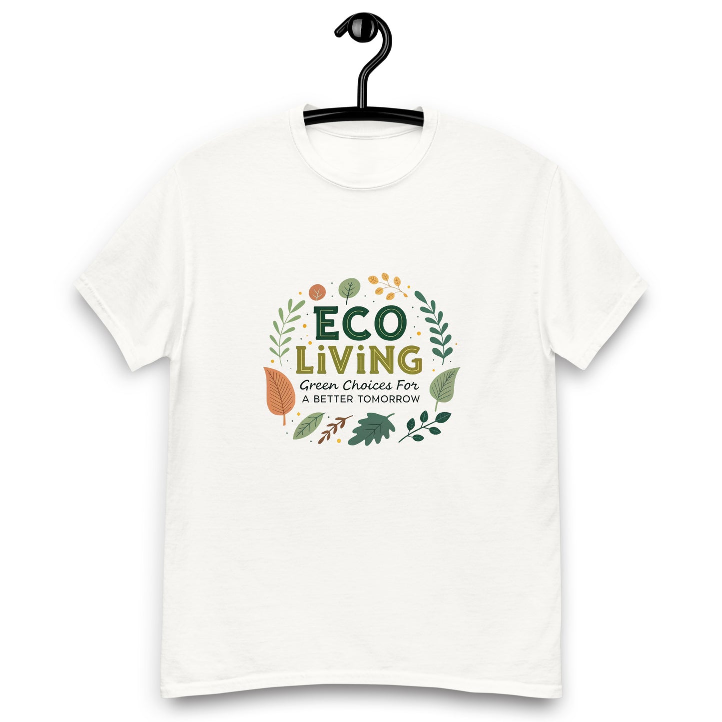 Eco Living - Unisex classic tee with print -RKM Inspiration - 61458032