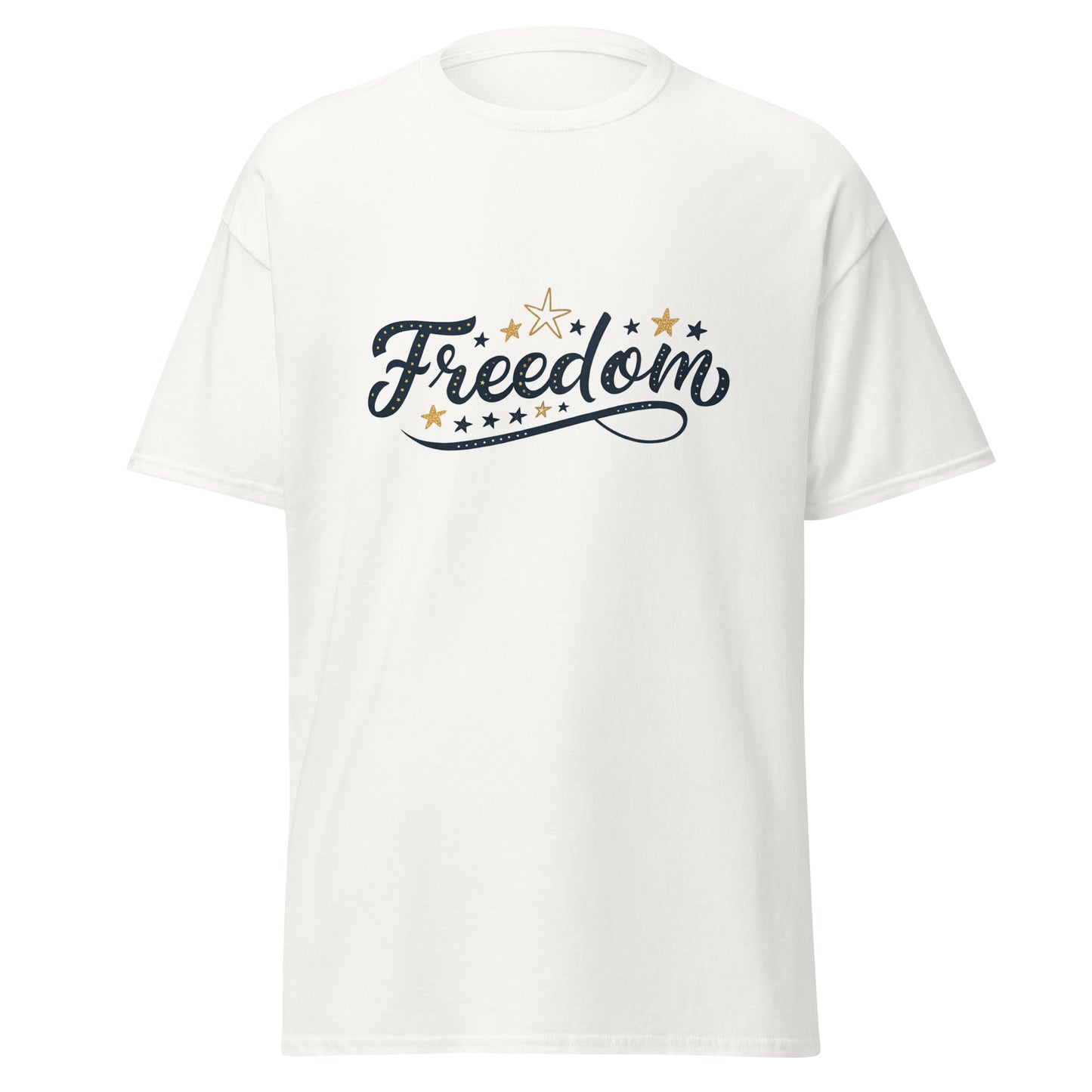 Freedom - Unisex classic tee with print -RKM Inspiration - 12838454