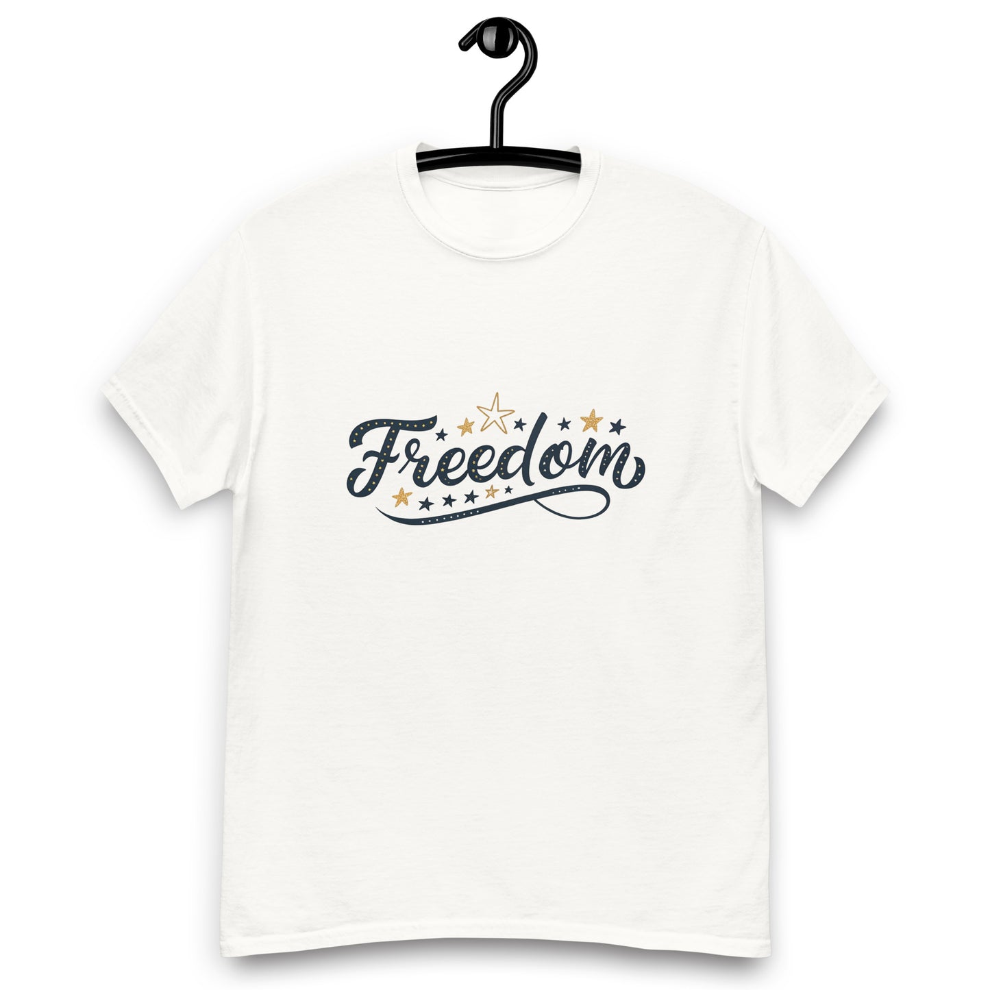 Freedom - Unisex classic tee with print -RKM Inspiration - 99021769