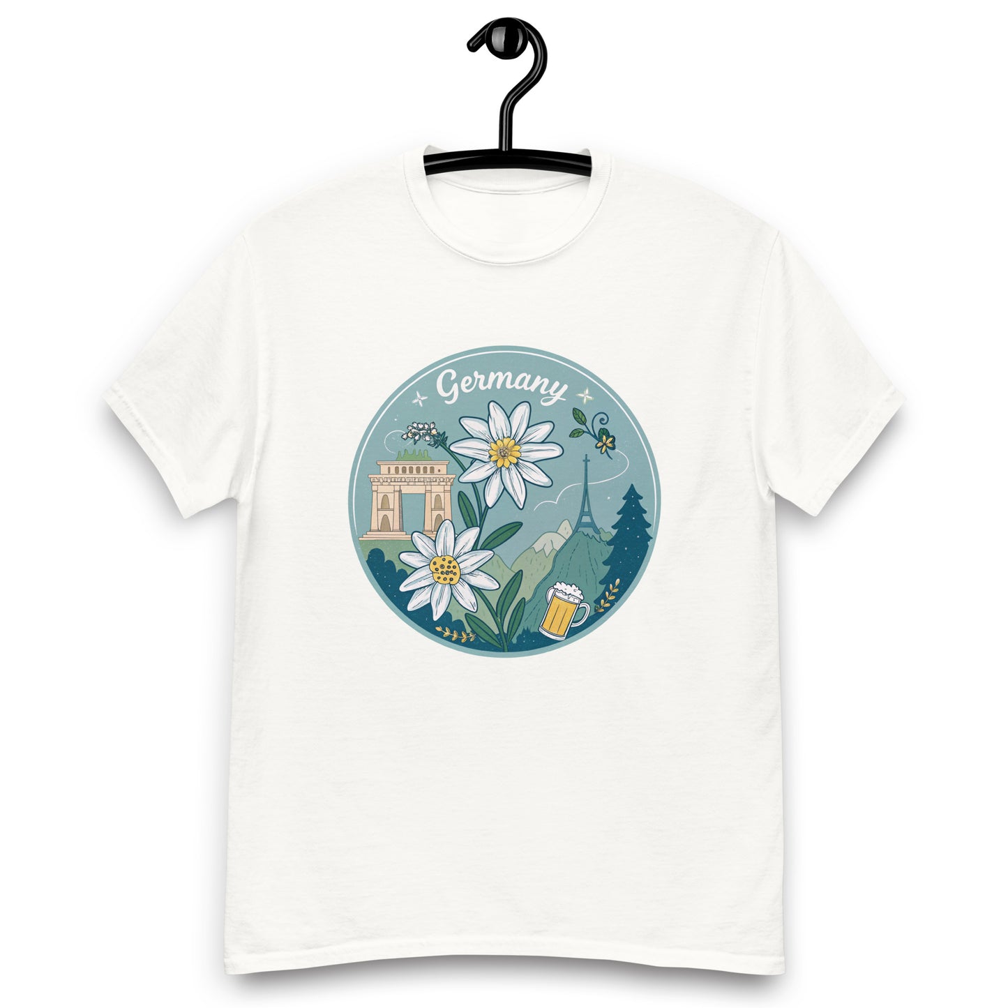 Germany - Unisex classic tee with print -RKM Inspiration - 22476653