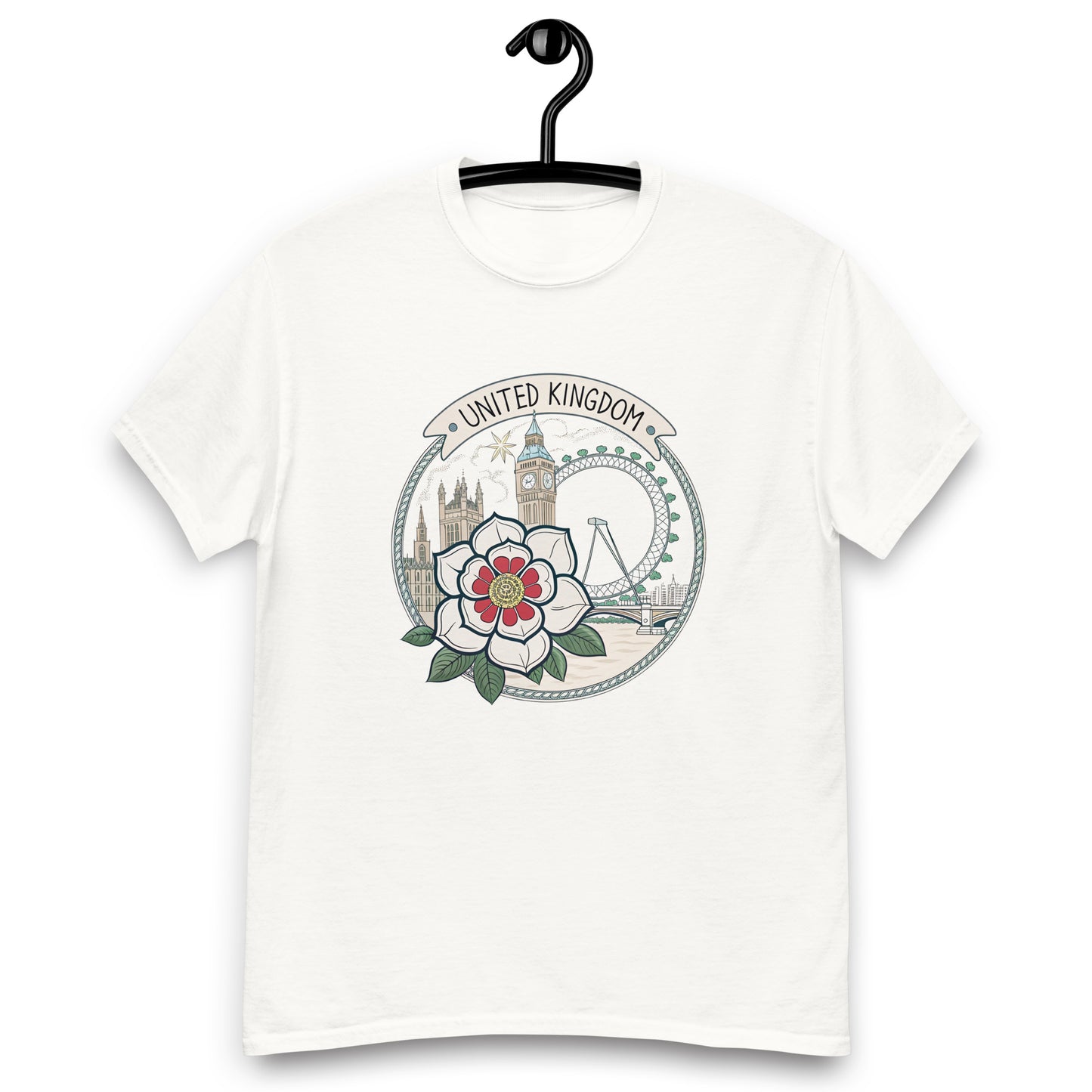 United Kingdom - Unisex classic tee with print -RKM Inspiration - 58380248