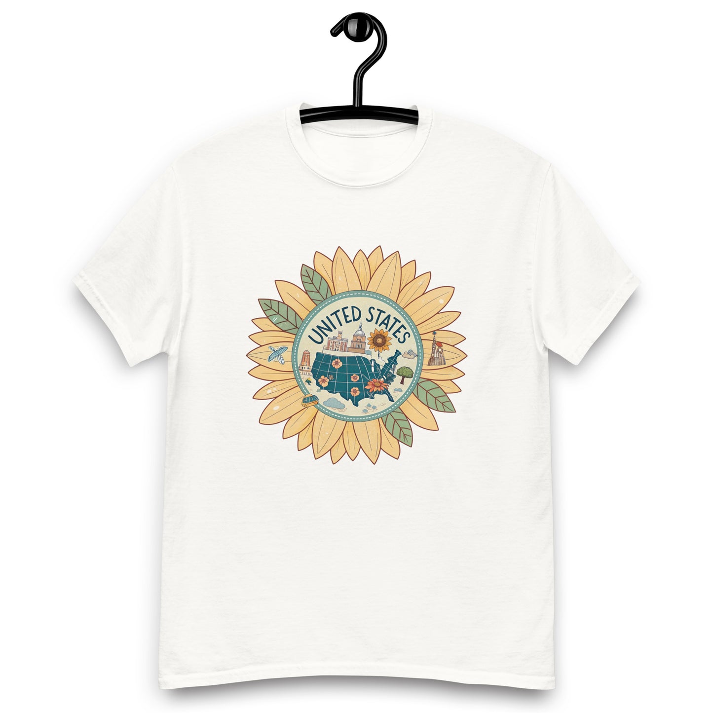 United States - Unisex classic tee with print -RKM Inspiration - 11135043