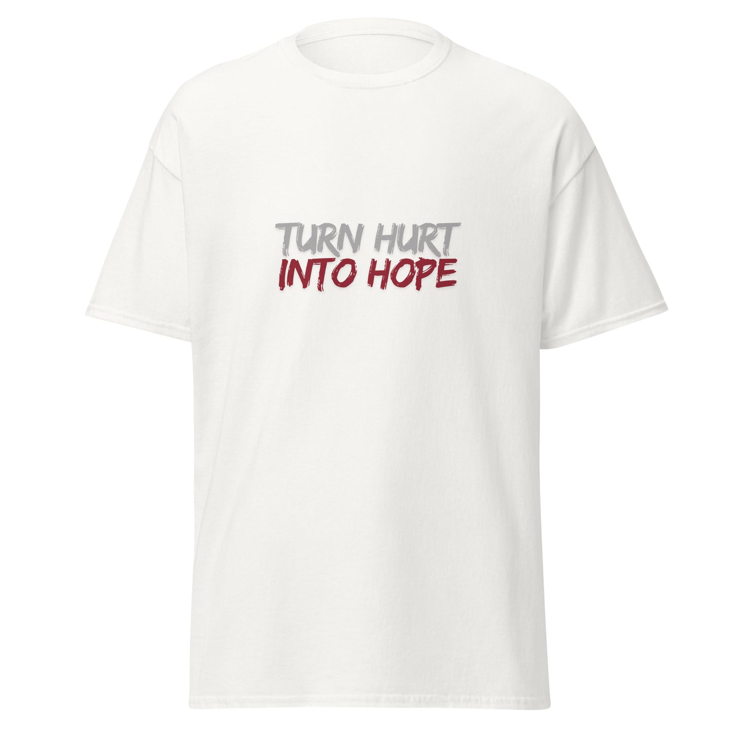 Christian Inspirational T-Shirt - Turn Hurt Into Hope -RKM Inspiration - 18029397