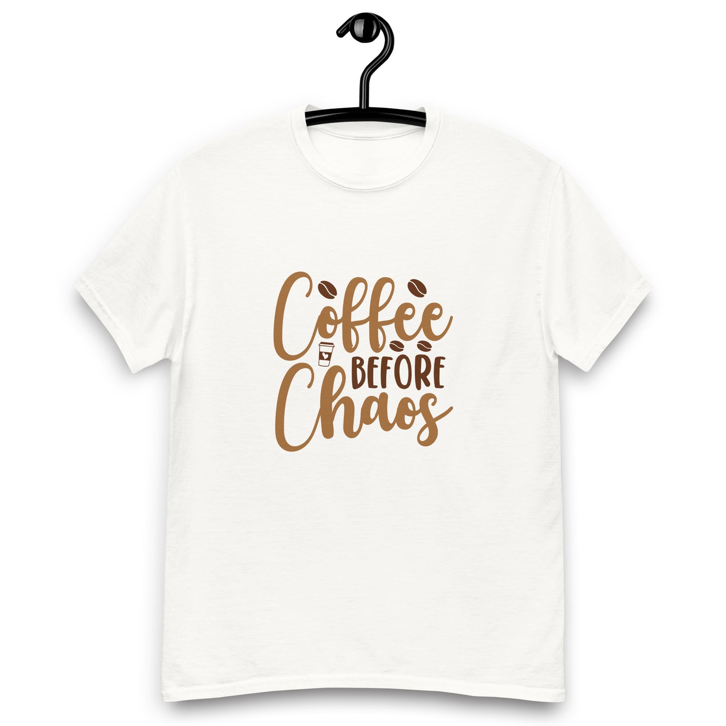 Coffee Before Chaos Shirt – Unisex Classic Tee Print -RKM Inspiration - 34916899