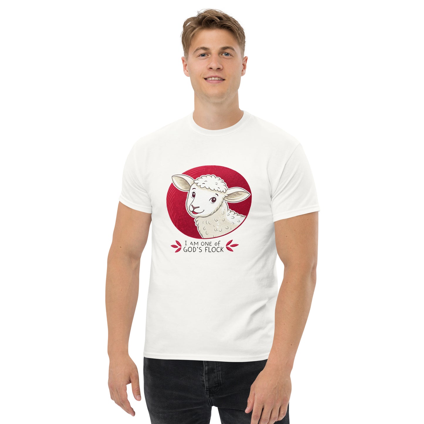 Christian Inspirational T-Shirt - One of God's Flock -RKM Inspiration - 73582955