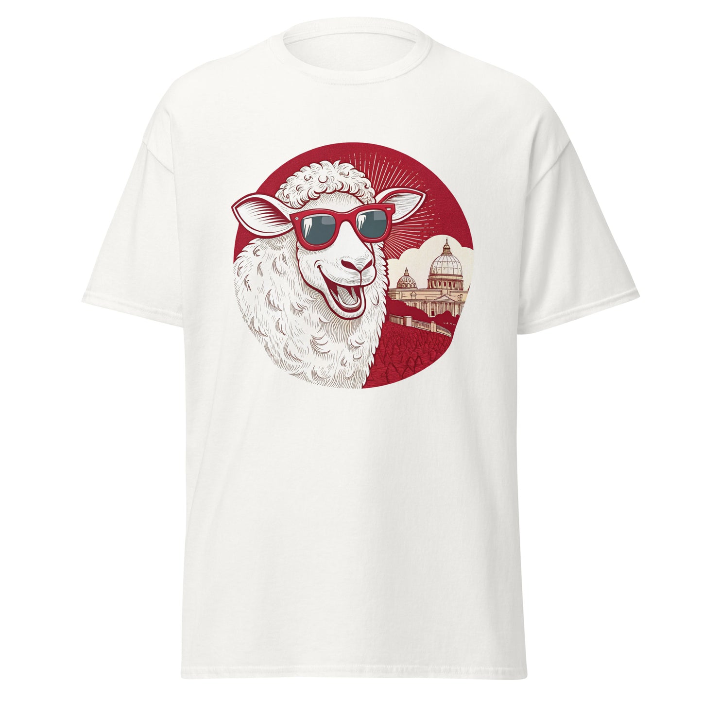 Christian Inspirational T-Shirt - Lamb of Vatican -RKM Inspiration - 19986616