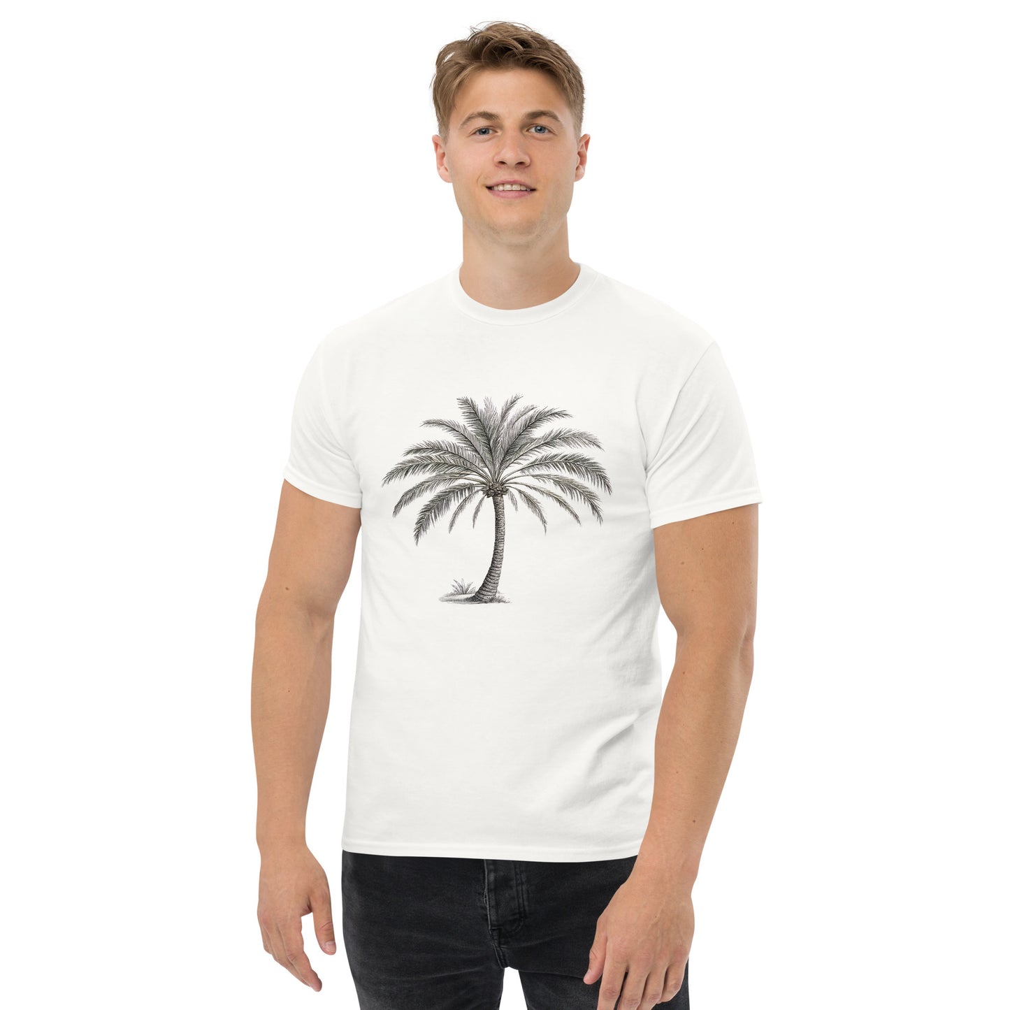 Palm - Unisex classic tee with print -RKM Inspiration - 48266049