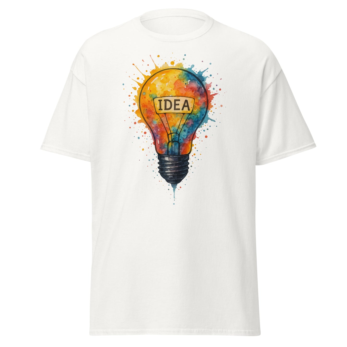 Bulb - Unisex classic tee with print -RKM Inspiration - 46223880