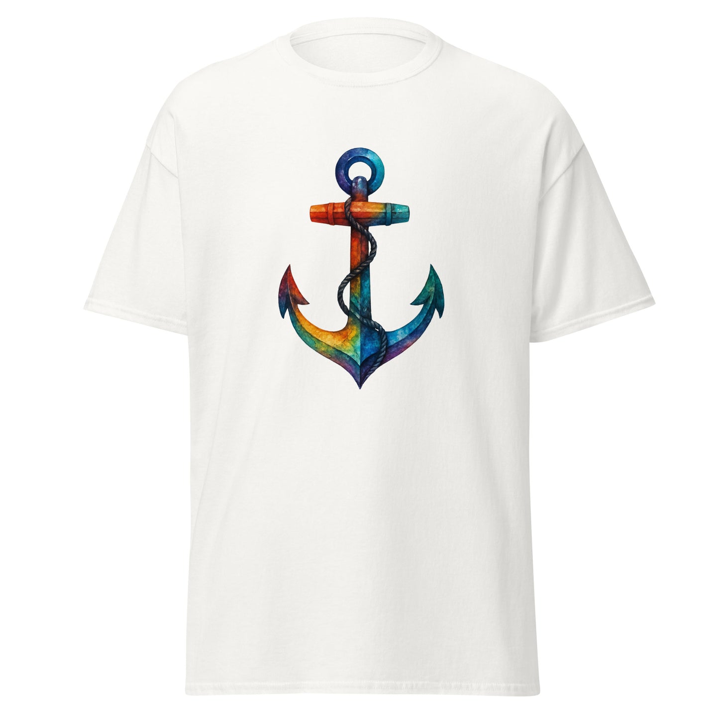Anchor - Unisex classic tee with print -RKM Inspiration - 63933354