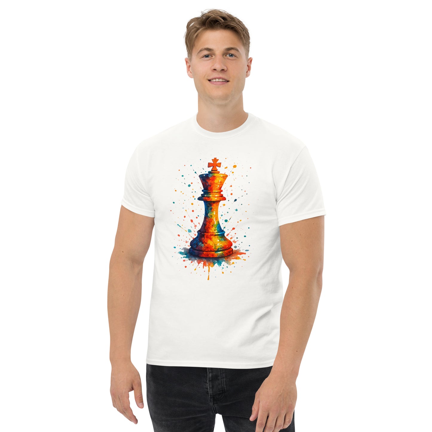 King - Unisex classic tee with print -RKM Inspiration - 1725917