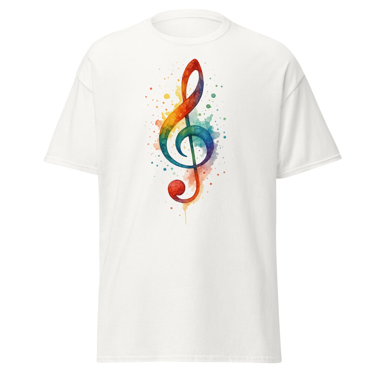 Music Note - Unisex classic tee with print -RKM Inspiration - 91677380