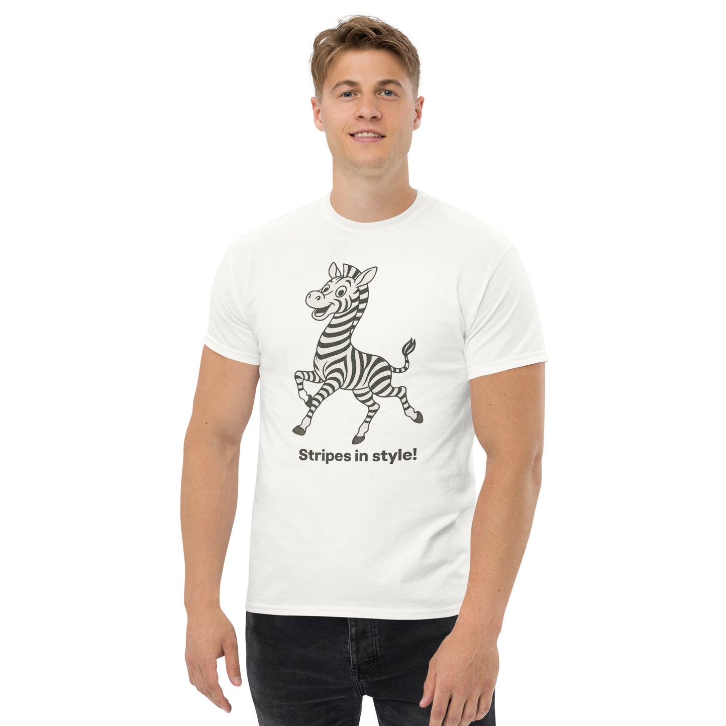 Stripes in Style - Unisex classic tee - RKM Inspiration - 89533372