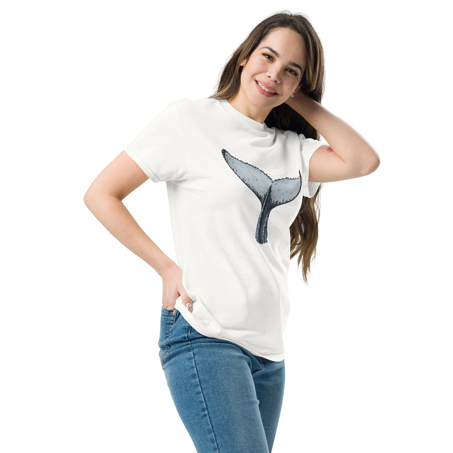 Whale Tale - Unisex classic tee with print -RKM Inspiration - 15115702