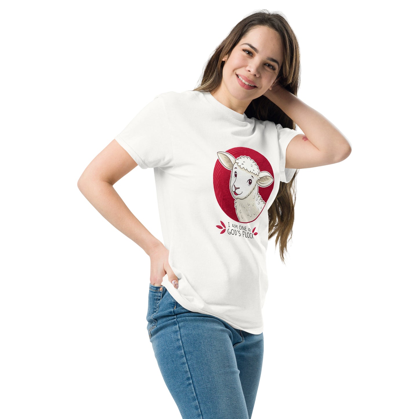 Christian Inspirational T-Shirt - One of God's Flock -RKM Inspiration - 87109618