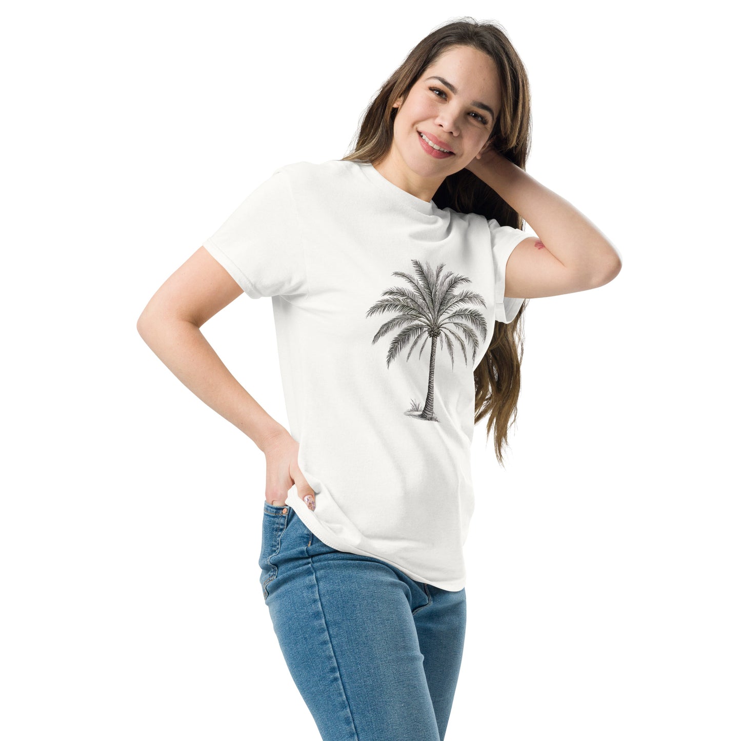 Palm - Unisex classic tee with print -RKM Inspiration - 76438833
