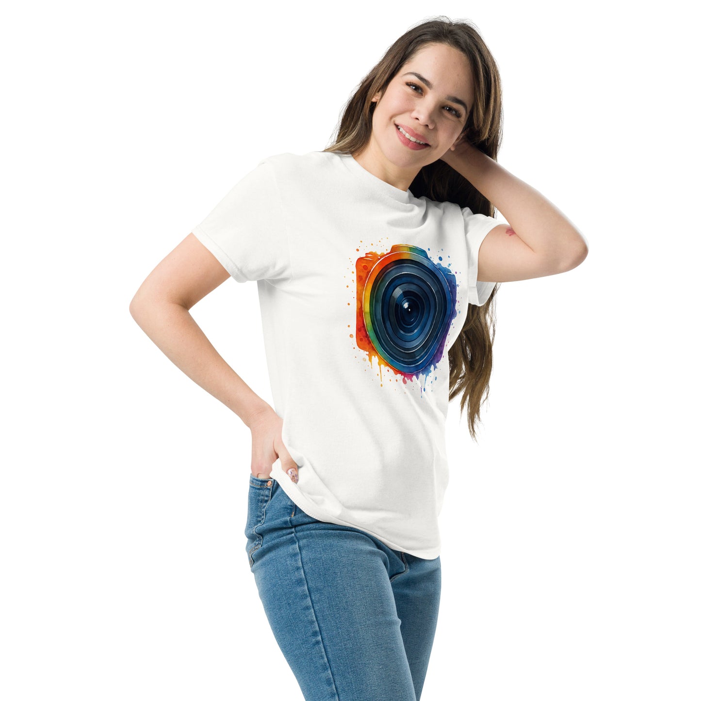 Camera - Unisex classic tee with print -RKM Inspiration - 9432071