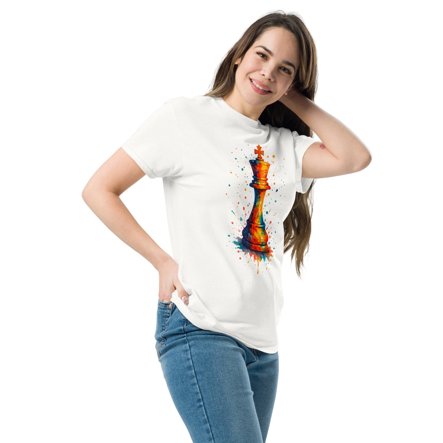 King - Unisex classic tee with print -RKM Inspiration - 9112385