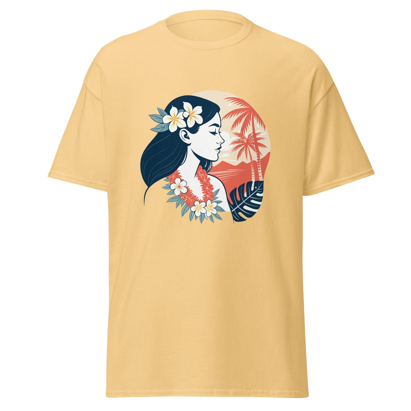 Tahiti Lady - Unisex classic tee with print -RKM Inspiration - 19540299