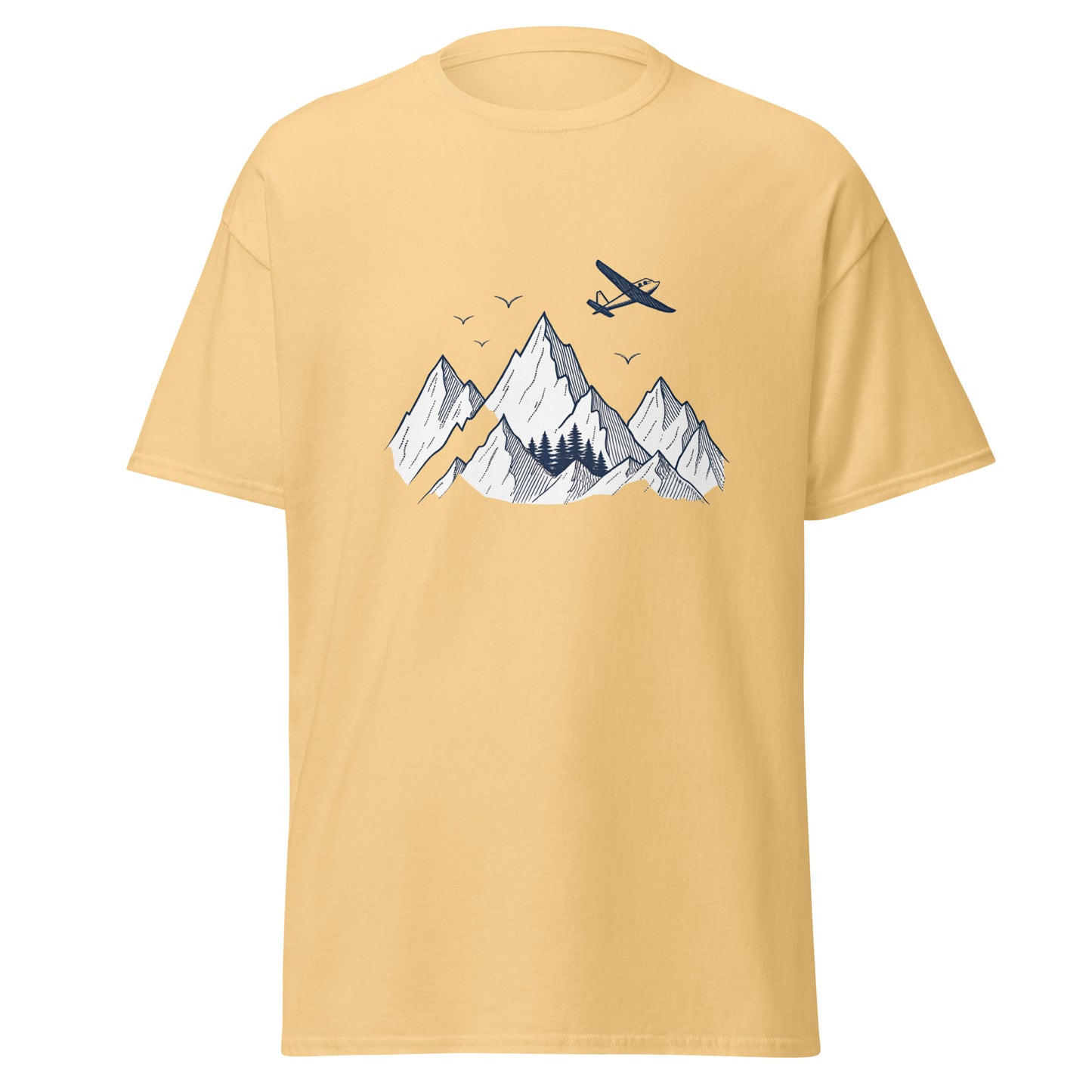 Mountain Peaks - Unisex classic tee with print -RKM Inspiration - 24210742