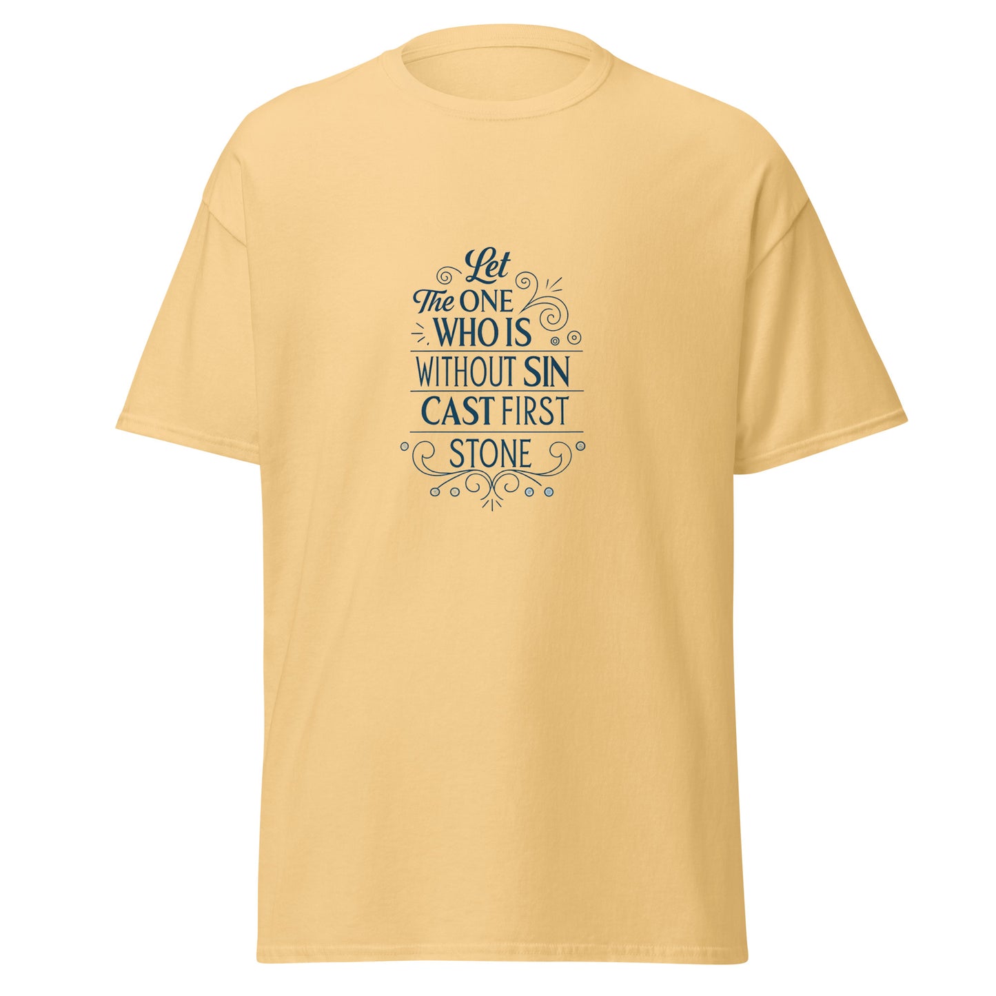 Christian Inspirational T-Shirt - Stone Casting -RKM Inspiration - 29298114