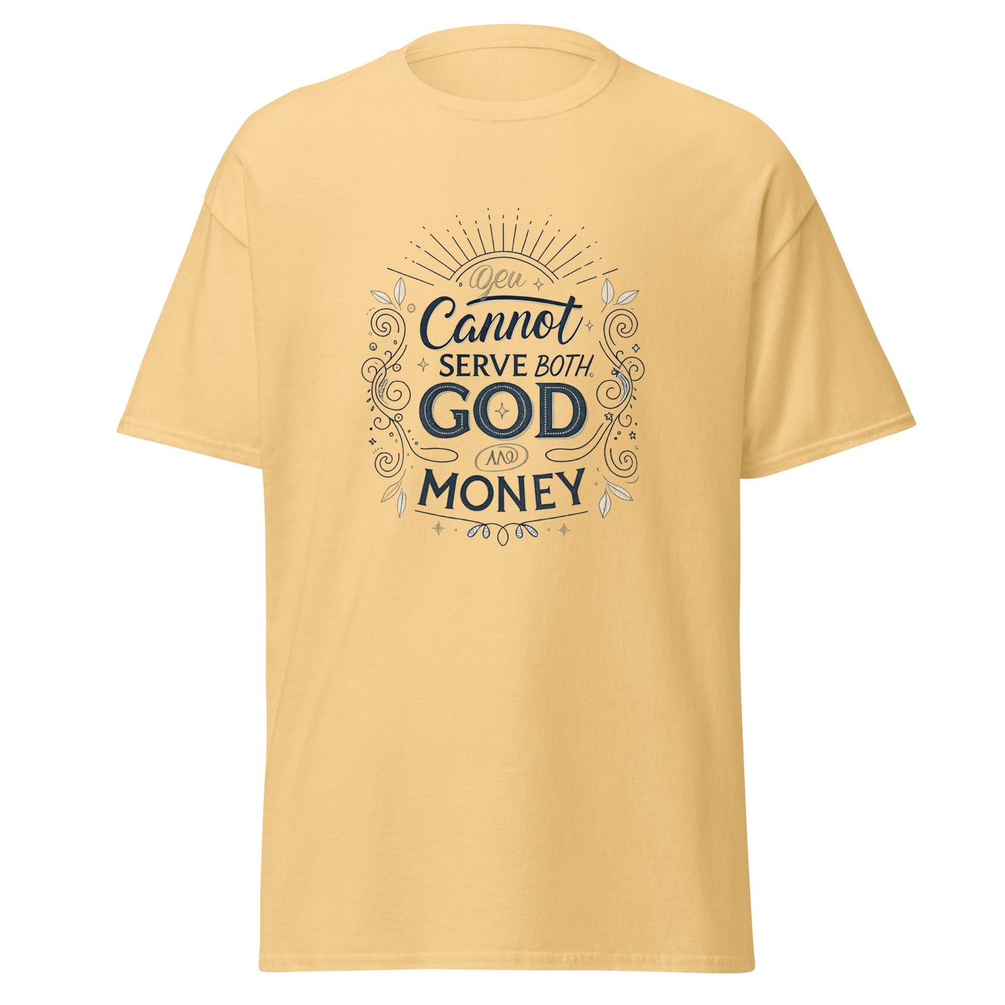 Christian Inspirational T-Shirt - God vs. Money -RKM Inspiration - 30666033