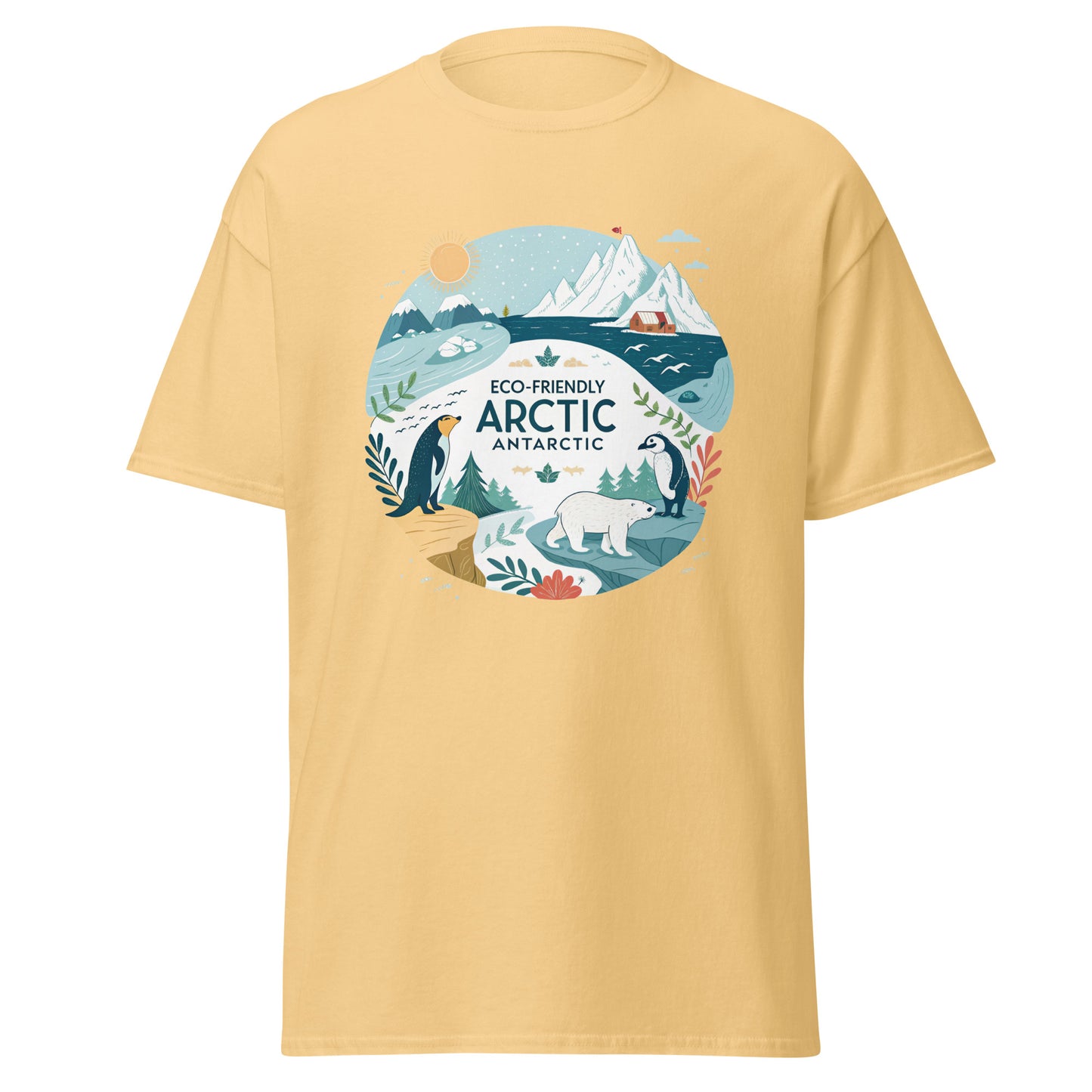 Protect the Arctic - Unisex classic tee with print -RKM Inspiration - 58859315