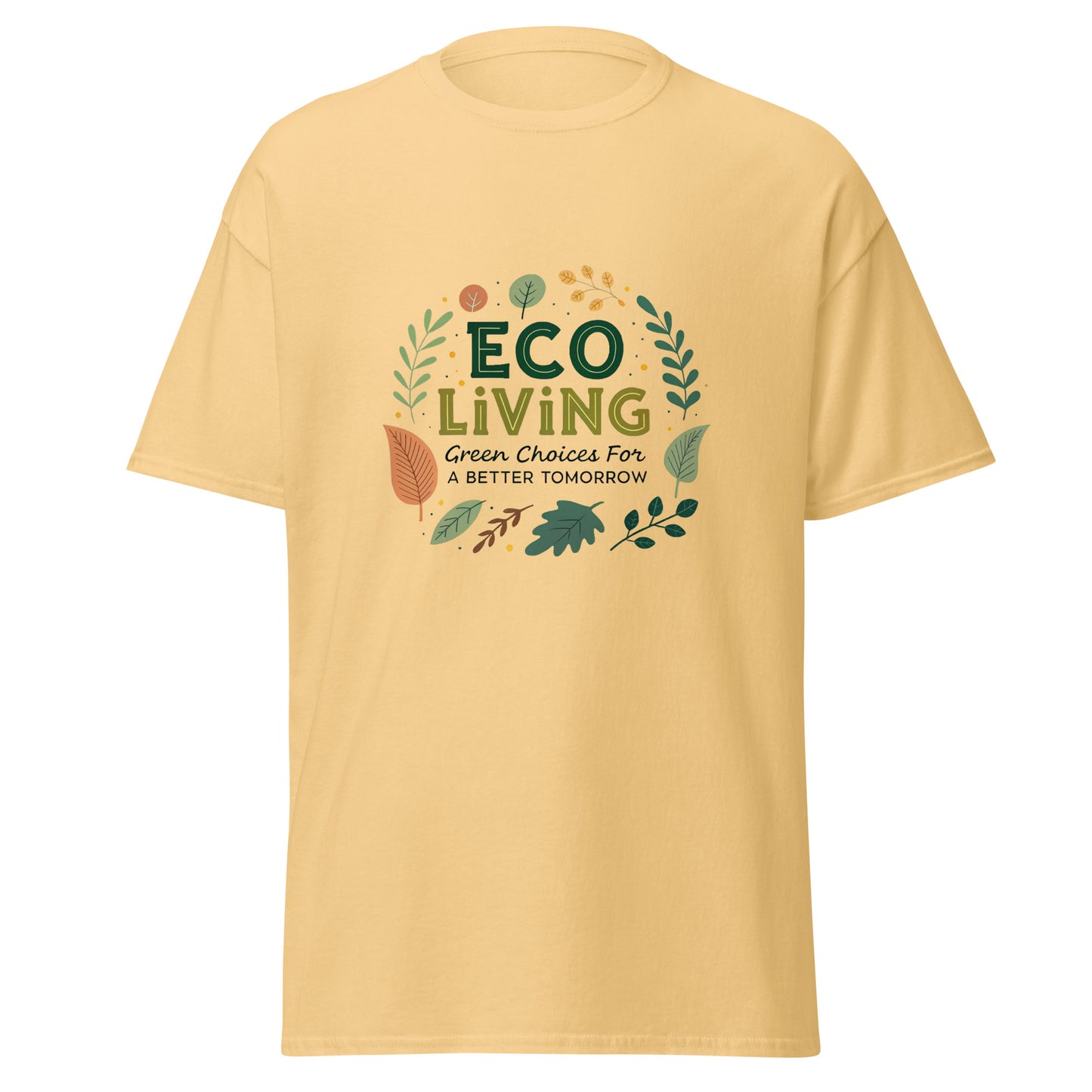 Eco Living - Unisex classic tee with print -RKM Inspiration - 44049360