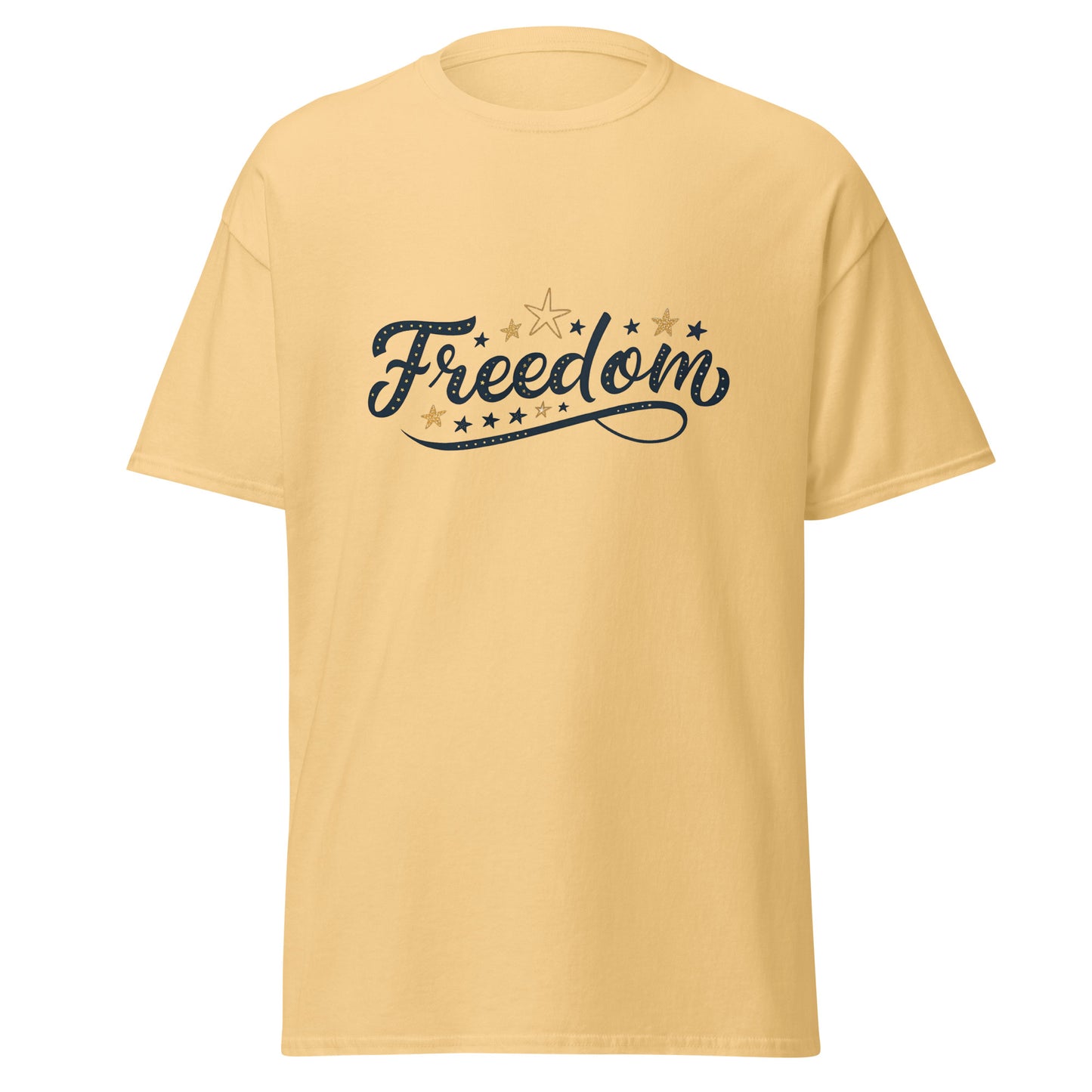 Freedom - Unisex classic tee with print -RKM Inspiration - 86885307