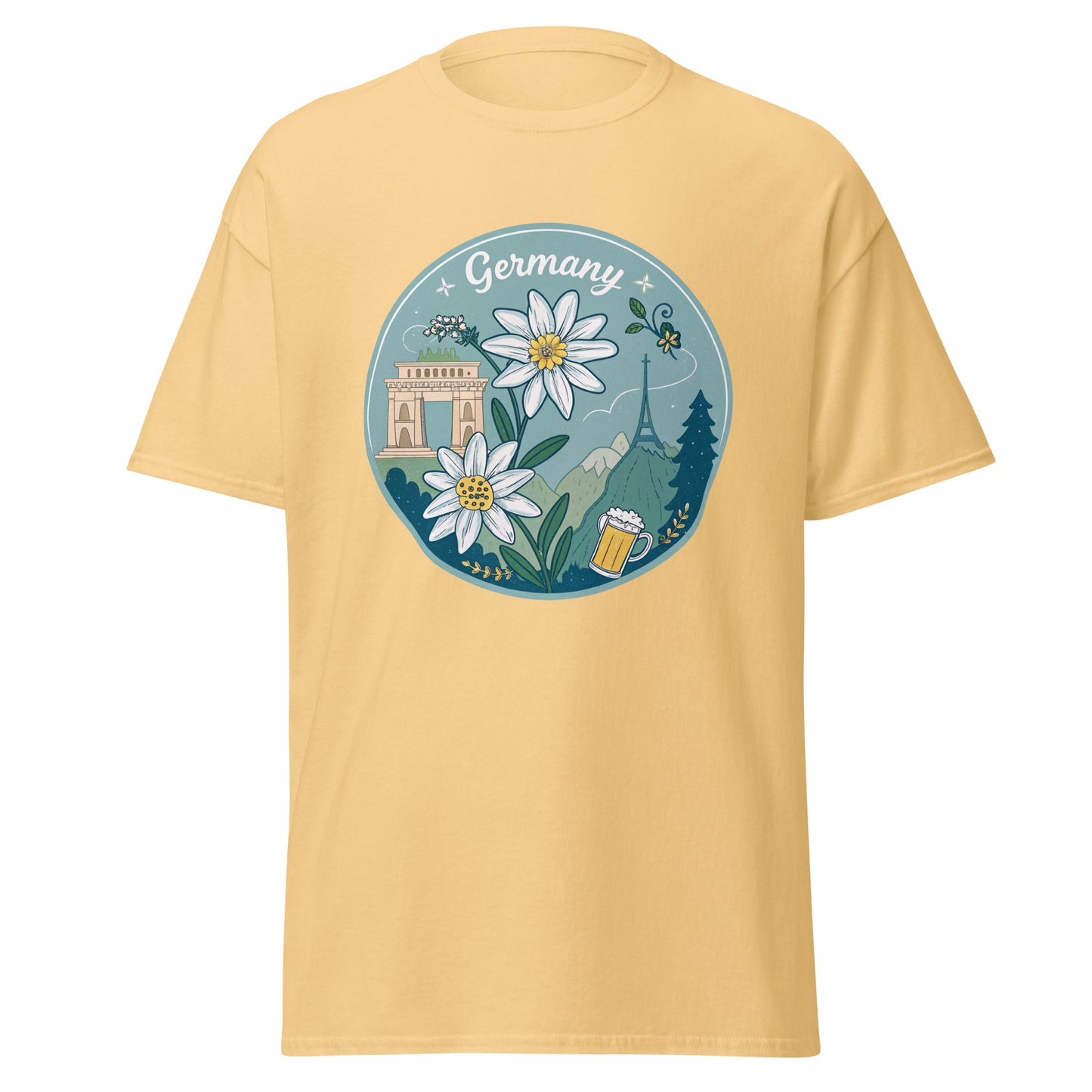 Germany - Unisex classic tee with print -RKM Inspiration - 70853659