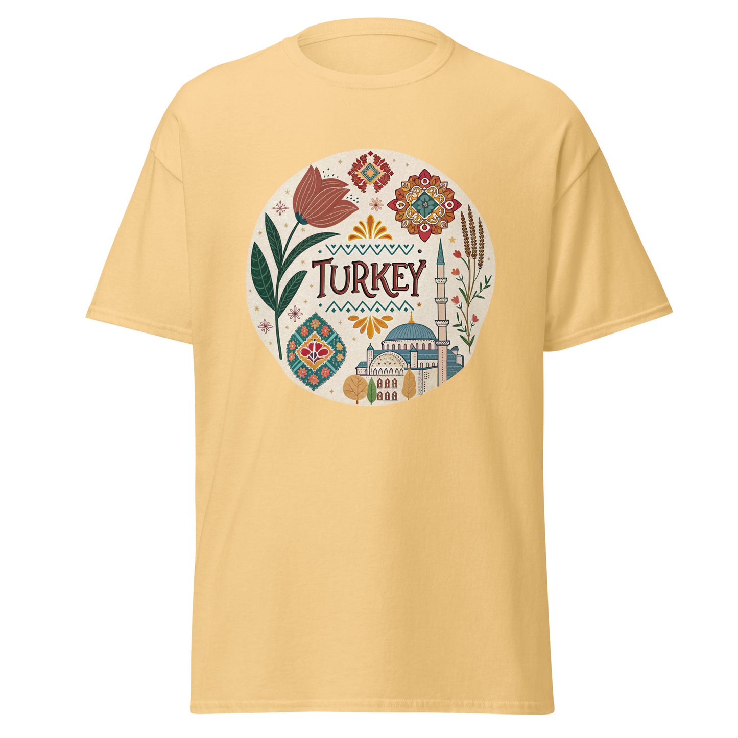Turkey - Unisex classic tee with print -RKM Inspiration - 60271377