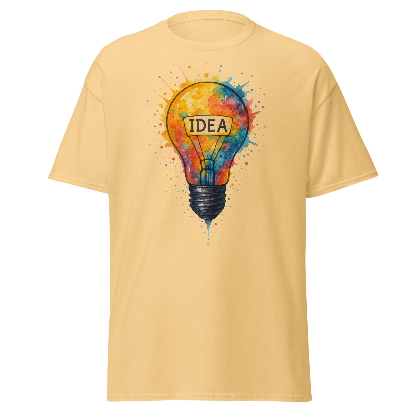 Bulb - Unisex classic tee with print -RKM Inspiration - 14042028