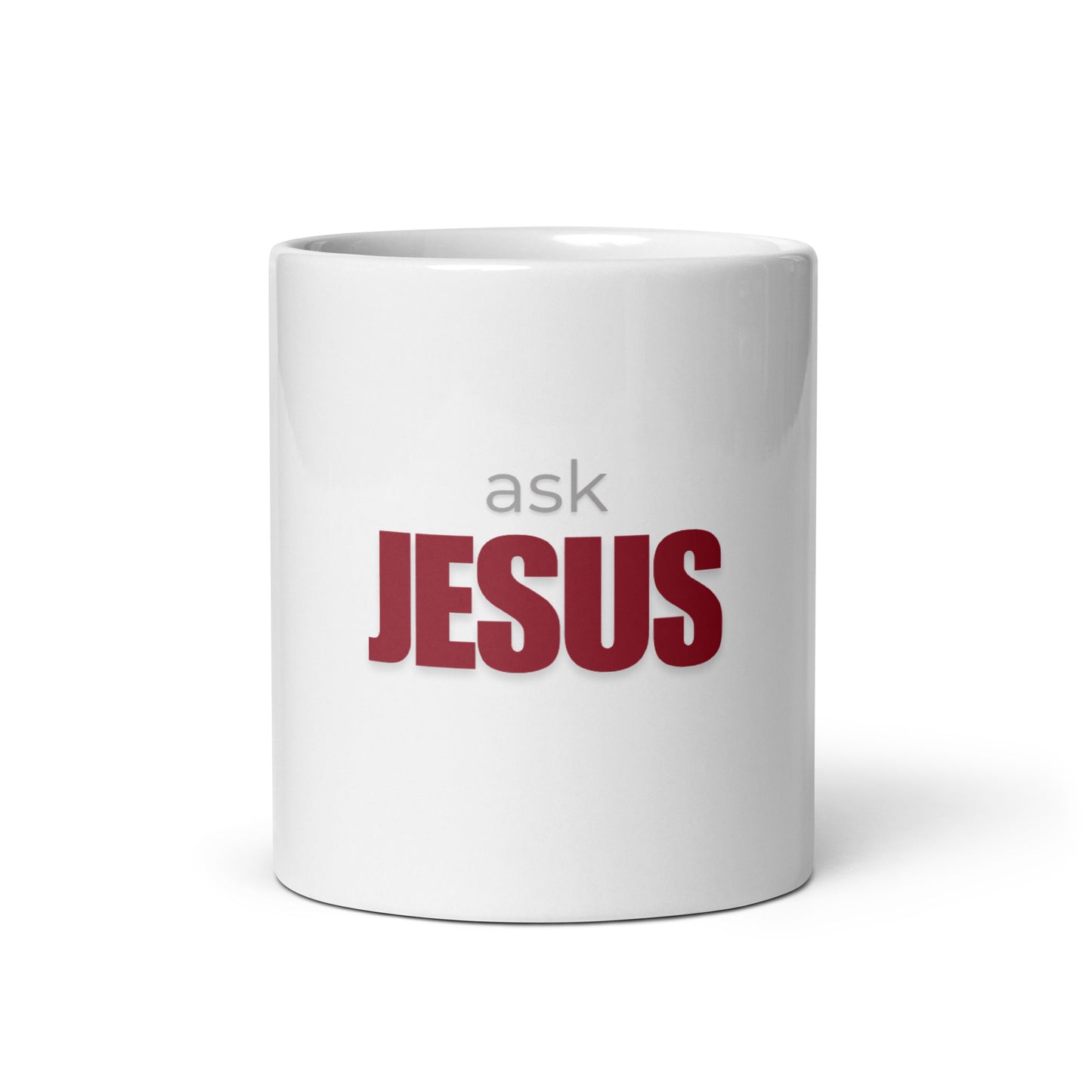 Christian Inspirational Mug - Ask Jesus -RKM Inspiration - 18397048