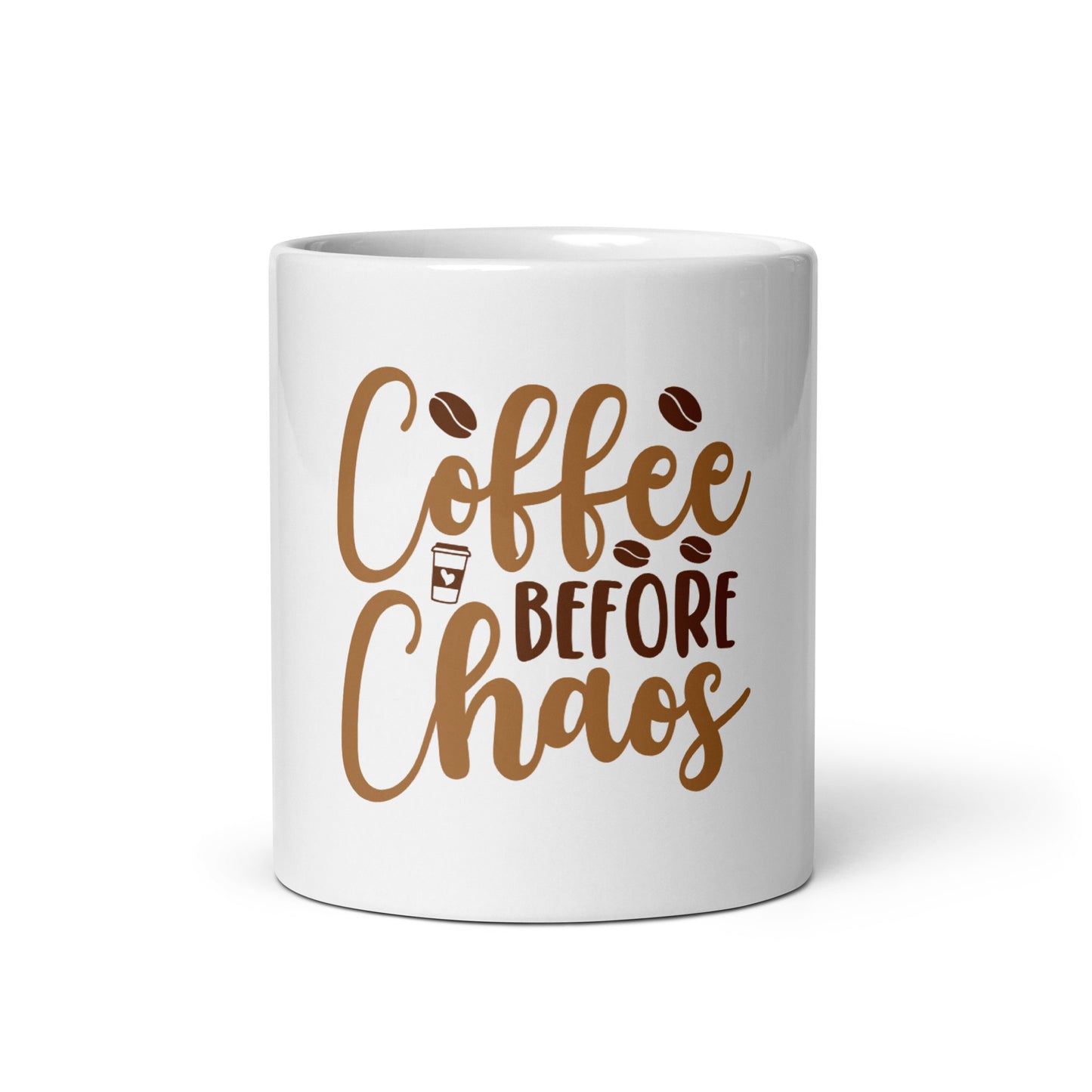 Coffee Before Chaos Mug – Funny Printed Coffee Cup -RKM Inspiration - 65919696