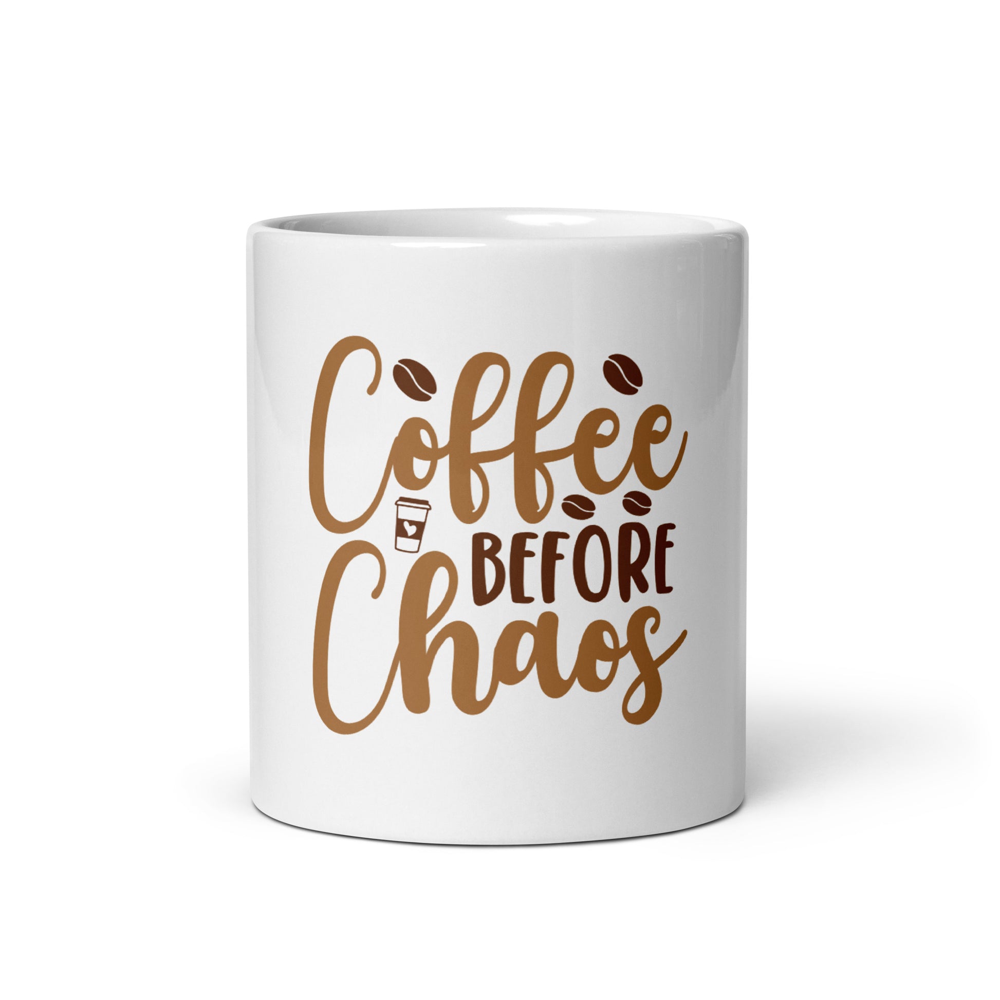 Coffee Before Chaos Mug – Funny Printed Coffee Cup -RKM Inspiration - 65919696