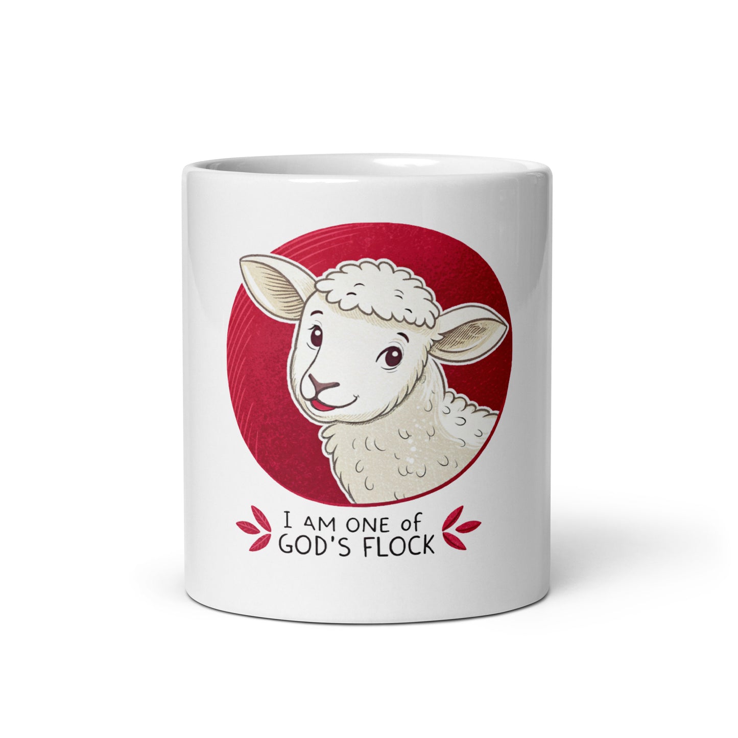 God's Flock Mug – Inspirational Christian Gift Idea -RKM Inspiration - 73126437