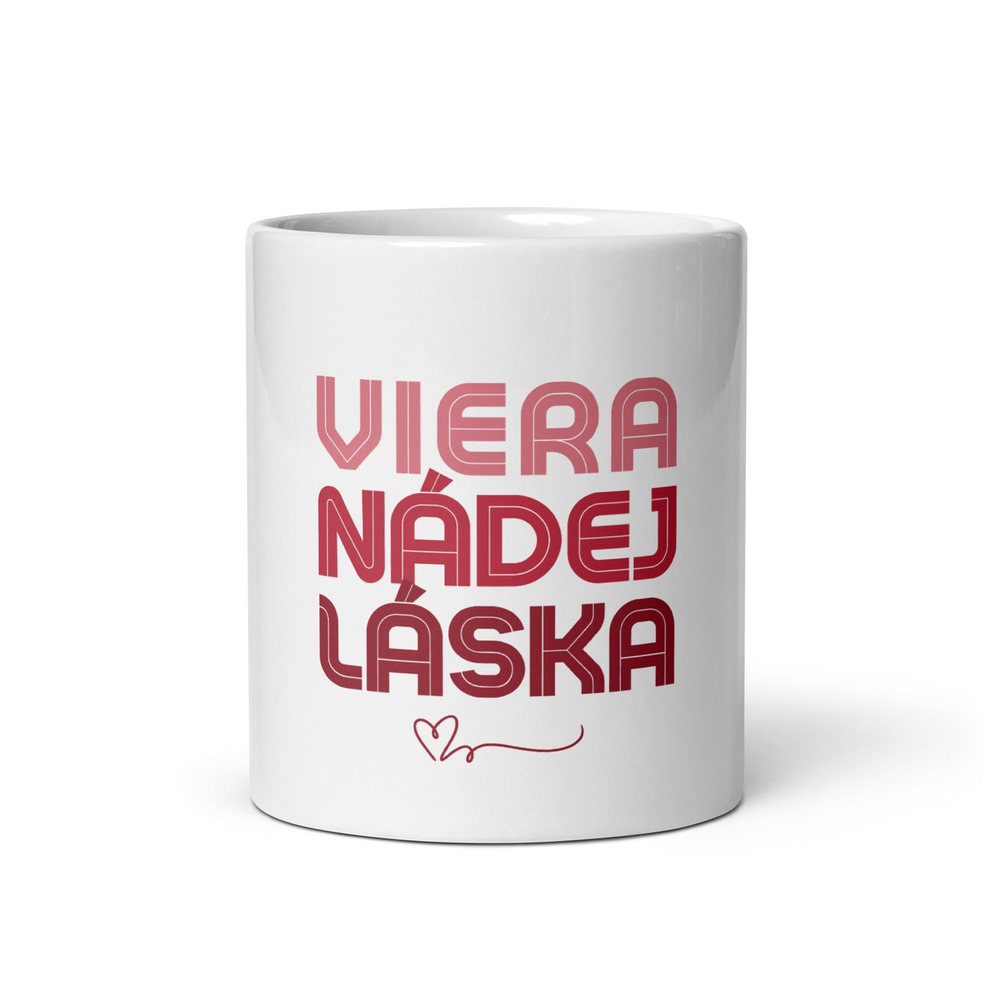 Faith, Hope, Love Mug – Inspirational Gift for Anyone -RKM Inspiration - 98745140