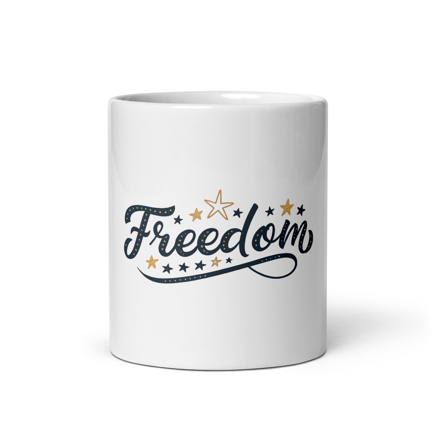 Freedom Mug with Print - Stylish, Durable & Dishwasher Safe -RKM Inspiration - 51095786