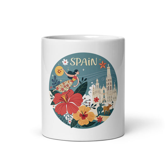 Shop Durable Spain Mug - Perfect for Coffee, Tea & More! -RKM Inspiration - 9384377