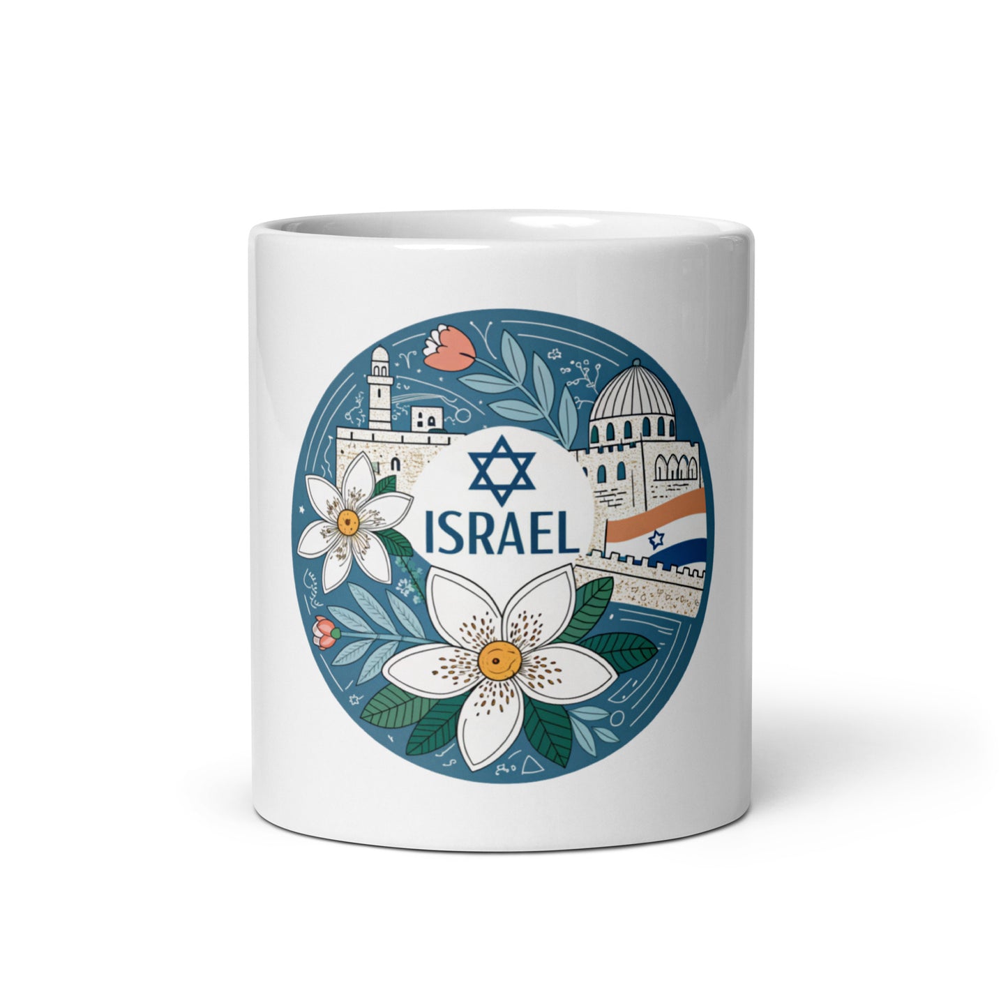 Premium Israel Mug with Print - Durable, Dishwasher & Microwave Safe -RKM Inspiration - 98249969